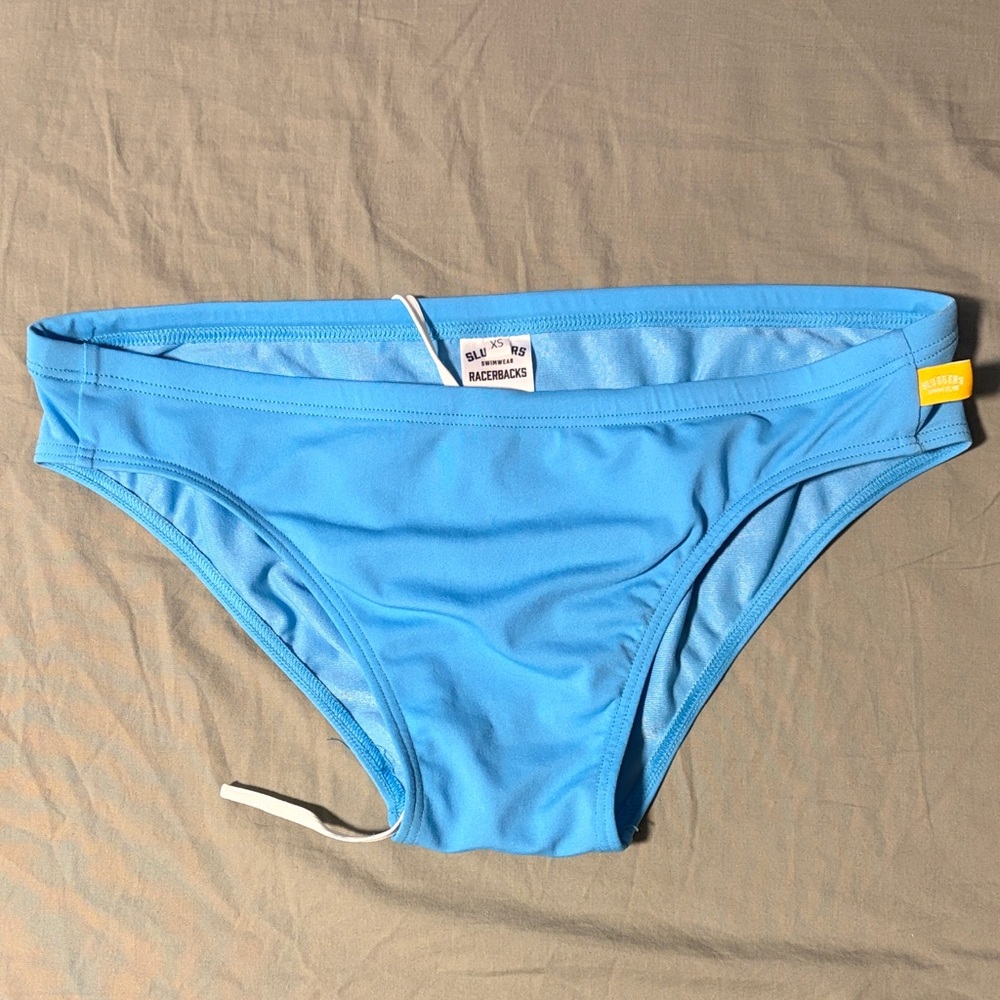 Blue Men's Swim Brief/Speedo by Sluggers